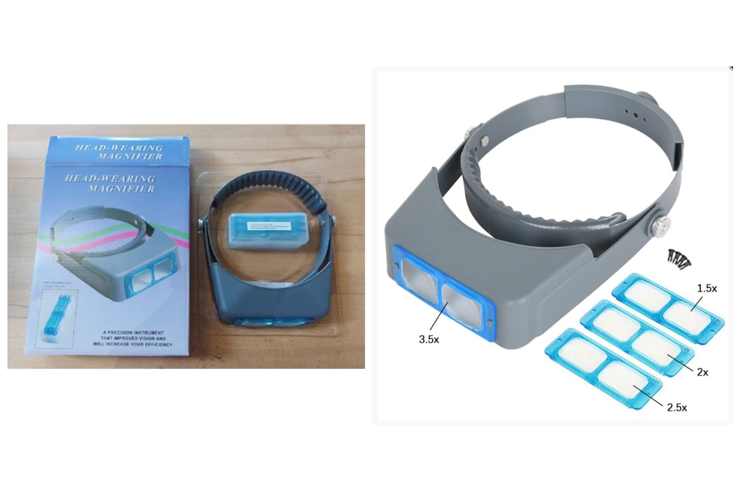 Headband Magnifier / Kaca Pembesar Kepala